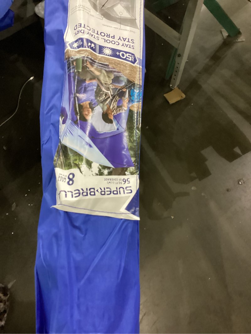 Condition photo showing New/Like New for Sport-Brella Super-Brella SPF 50+ Sun and Rain Canopy Umbrella for Camping 1 Blue