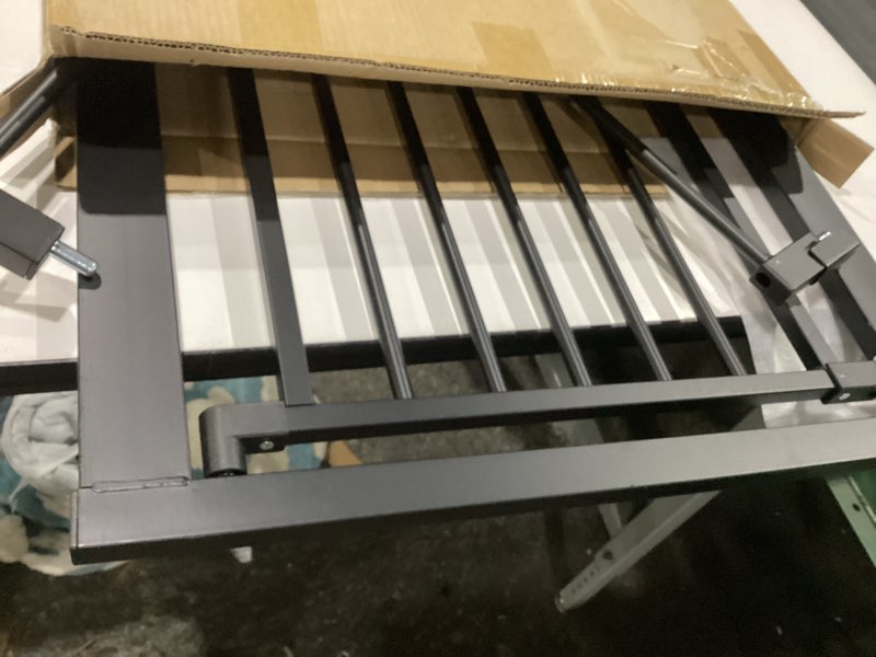 Condition photo showing Good Condition for babelio baby gate for doorways and stairs, 26-40" auto close dog gate, pressguard c5, easy-install pressure mounted satey door, no drilling safety gate for child and pets, black black 30"tall 26"-40" wide