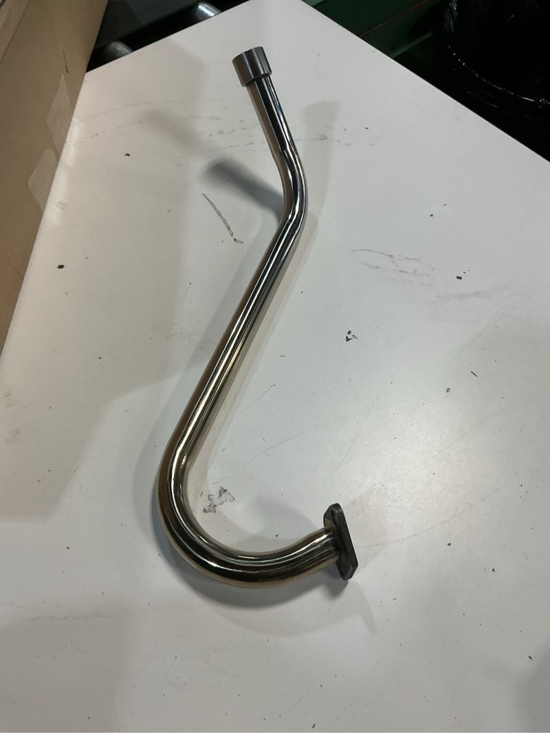 Condition photo showing Good Condition for jmchstore right long pipe for coleman b200r rt200 rb200 b200 b200rsv mini bike, for monster mega moto mm212 212 max mini bike, for trailmaster hurricane 200x pro