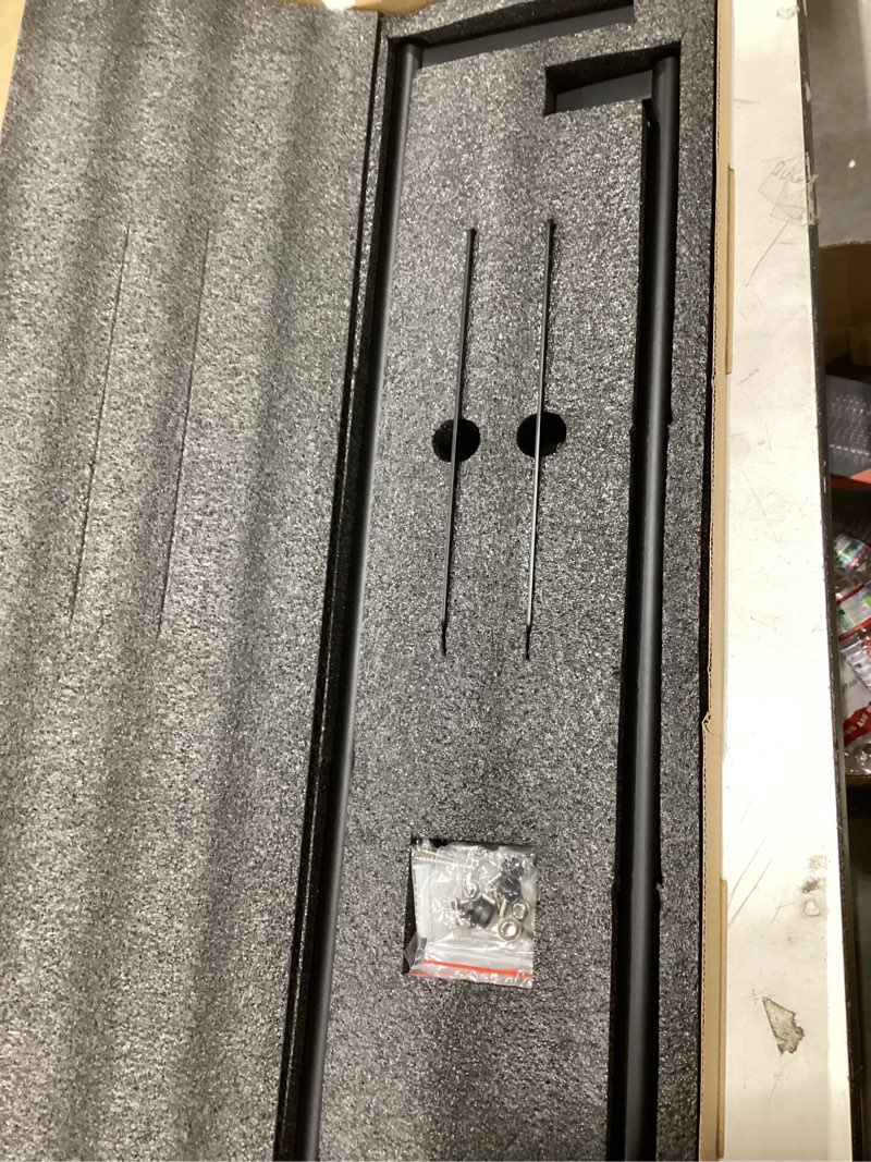 Condition photo showing item condition for KOKOSIRI 16 Inch Double Towel Bar Bath Towel Racks Bathroom Towel Holder Towel Storage Towel Shelf Wall Mounted Stainless Steel Matte Black B5010BK-L16 Matte Black 16-Inch