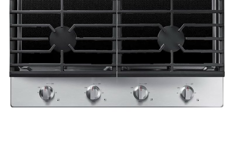 NXG Custom Fit Reusable Burner Liner for Samsung Gas Range Stove Protect Your Stovetop with this Spl