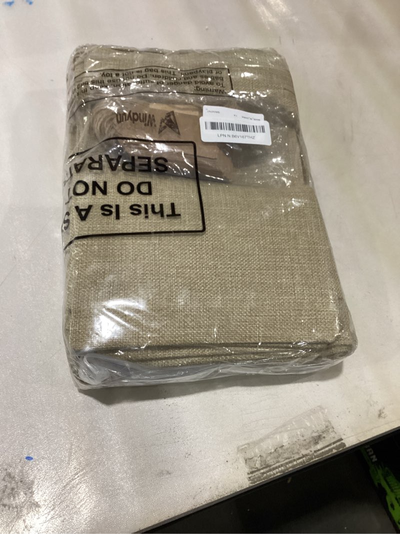 Condition photo showing New/Like New for Windyun 30 Pcs Linen Drawstring Bag Burlap Gift Bags with Tags and String 8 x 12 Inches Burlap Sacks for Wedding Birthday Christmas Party Favor Gift Wrapping Bulk