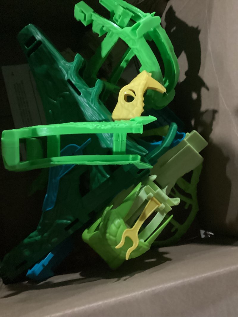 Condition photo showing As Is for Monster Jam Mini Jams, Cobra’s Crazy Escape 28” Motorized Playset, 2 Exclusive Die-Cast ThunderROARus and JCB Digatron Monster Trucks, Kids Toys for Boy and Girls Ages 3 and up