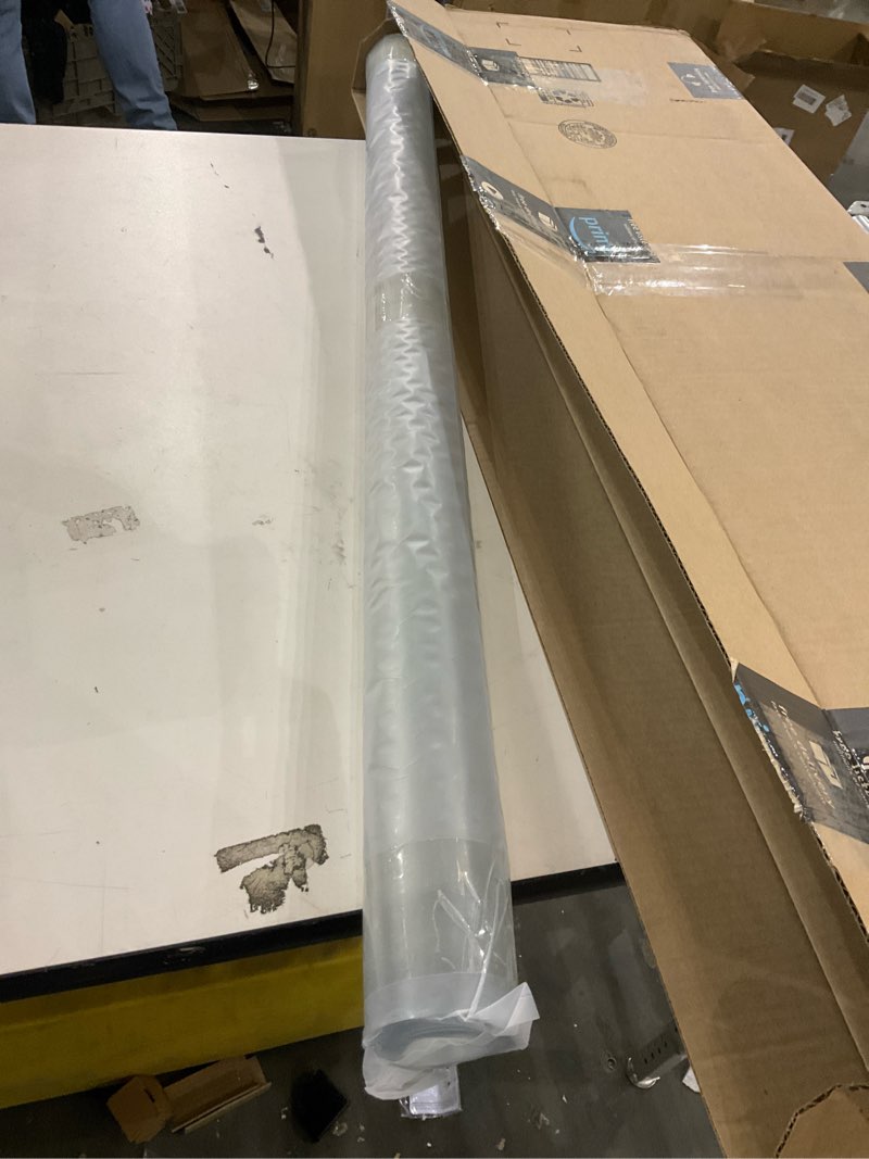 Condition photo showing New/Like New for 36"X54"Crystal PVC Table Cover Protector, Waterproof PVC Tablecloth, 2MM Thickened Protector for Table, Desk, Coffee Table, Workbench,Dresser, TV Stand, Counter 54" x 36" Clear 2mm