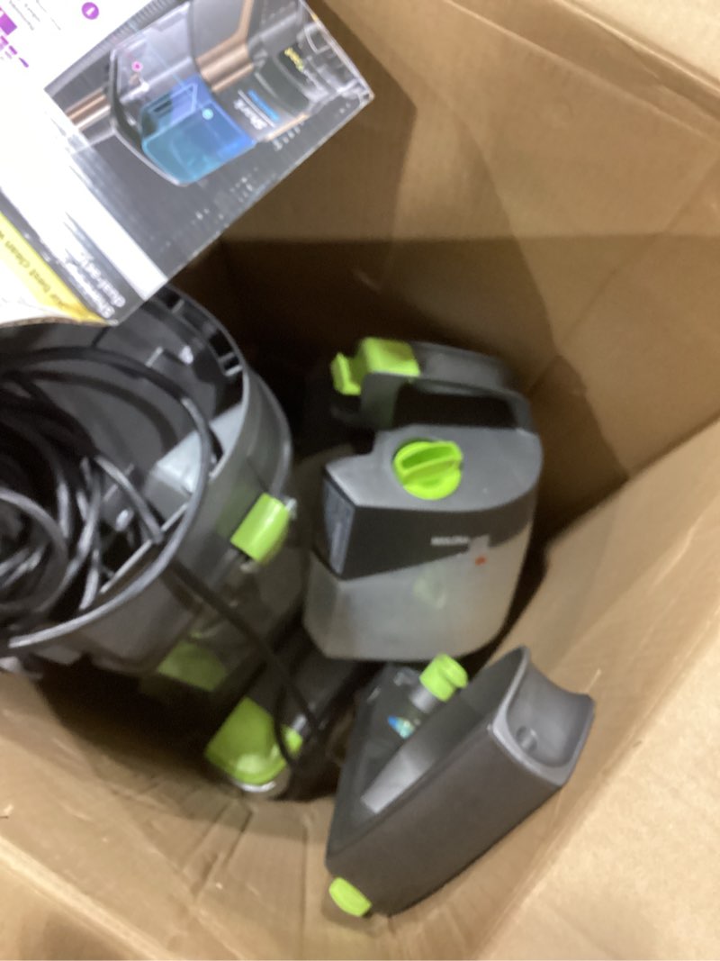 Condition photo showing As Is for Shark CarpetXpert HairPro with StainStriker, Upright Carpet, Area Rug & Upholstery Cleaner, Perfect for Pets & Hair Removal, Carpet Shampooer, 4 Cleaning Tools, Pet Cleaning Solution, Copper, EX301 CarpetXpert HairPro w/StainStriker