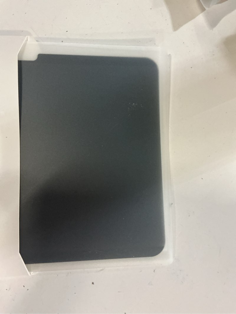 Condition photo showing Good Condition for 4 Way Magnetic Privacy Screen Protector for iPad 10th Gen 2022 10.9" & iPad 11th Gen A16 2025 11", Removable 360 Spy Private Filter, Anti Blue Light Glare Bubble-Free Black Security Protector 360 magnetic privacy for iPad iPad 10th & 11th