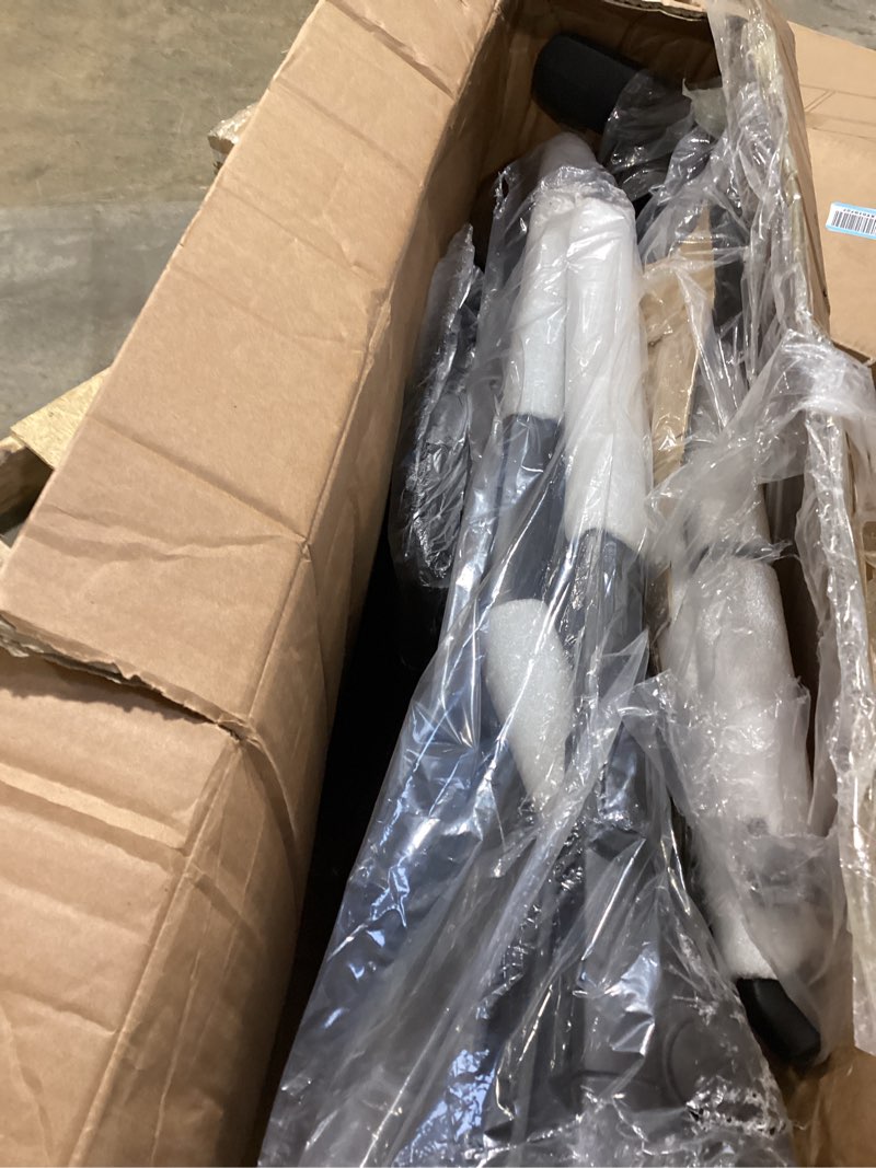 Condition photo showing Good Condition for fylica foldable office chair set of 2 with pu wheels ergonomic mesh bouncing back, stackable confere