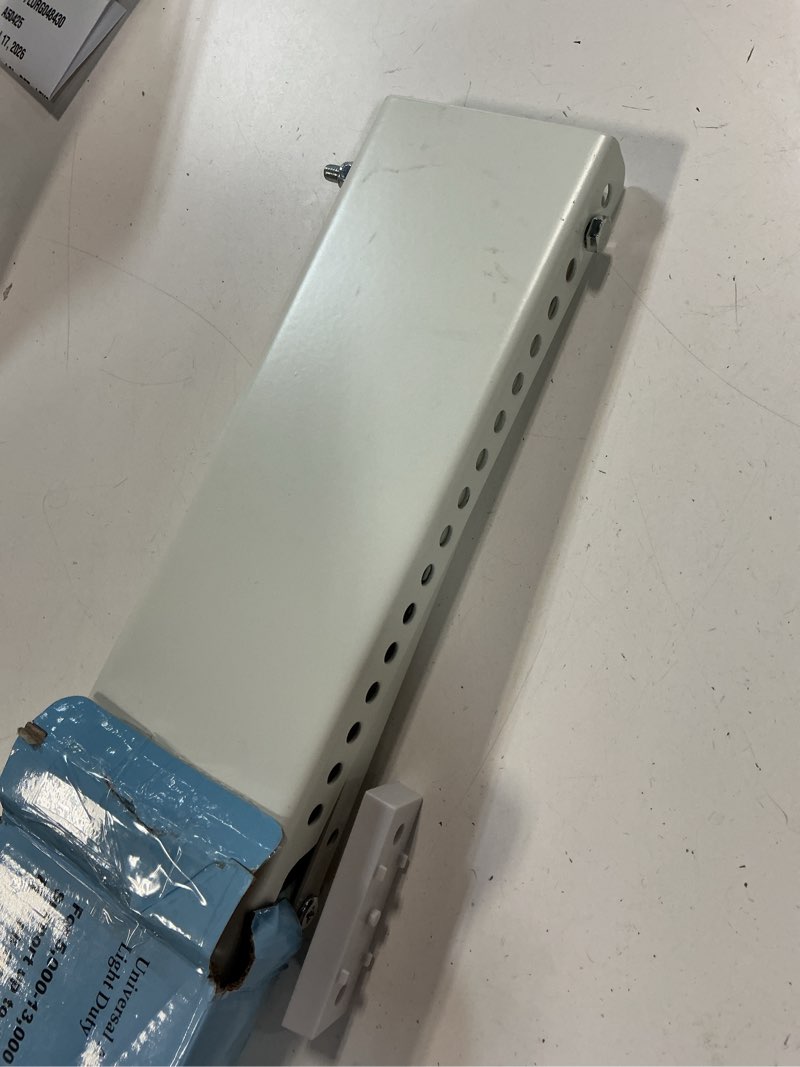 Condition photo showing As Is for window air conditioner mounting support bracket, universal ac unit window stand mount brackets support up to 85 lbs designed for 5,000 to 10,000 btu a/c units up to 85lbs