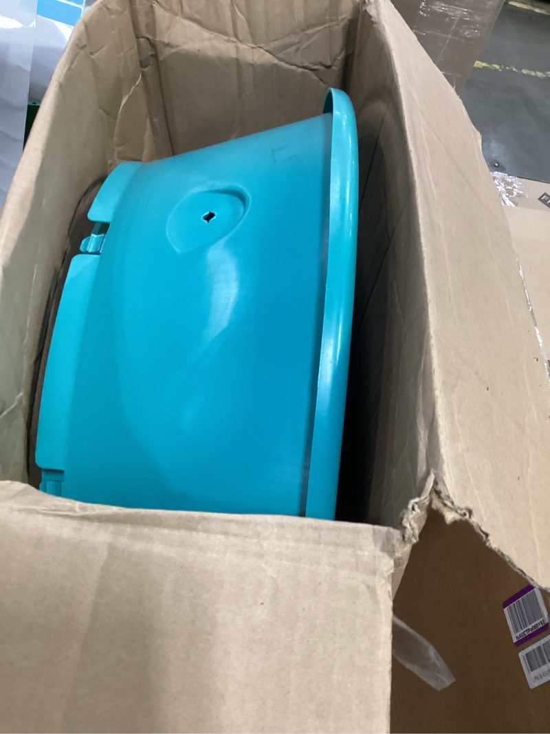 Condition photo showing Good Condition for booster bath elevated pet bathing, teal, large (pack of 1) teal booster bath