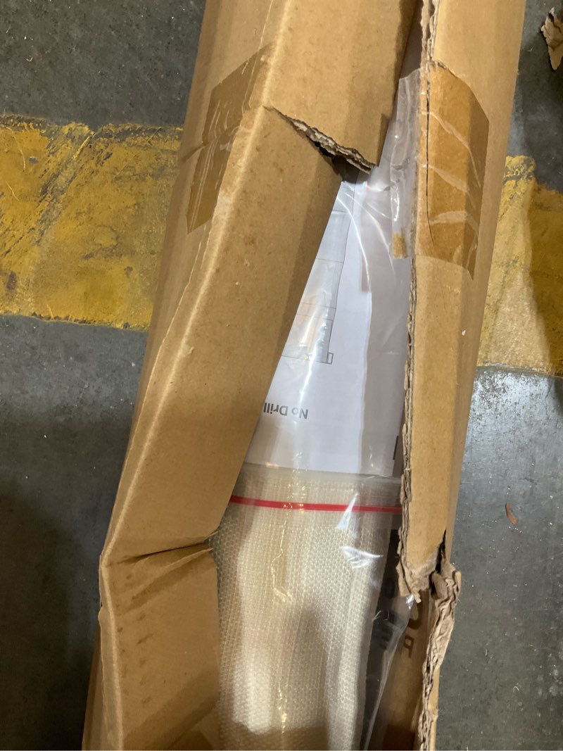 Condition photo showing Good Condition for lazblinds no drill roman shades for windows, cordless light filtering window shades with uv protection, polyester fabric for bedroom & living room, 21" w x 64" h, cream light filtering - cream 21"w x 64"h