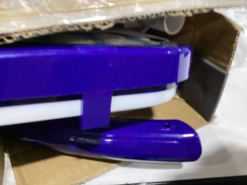 Condition photo showing New/Like New for Professional Steam Mop Cleaner, 1300W Floor Steamer with Detergent Chamber, 25S Heat Up, Lightweight Steamer for Cleaning with 2 Washable Pads, Safe for Tiles, Upholstery, Carpet, Hardwood, Blue Blue 0.4L
