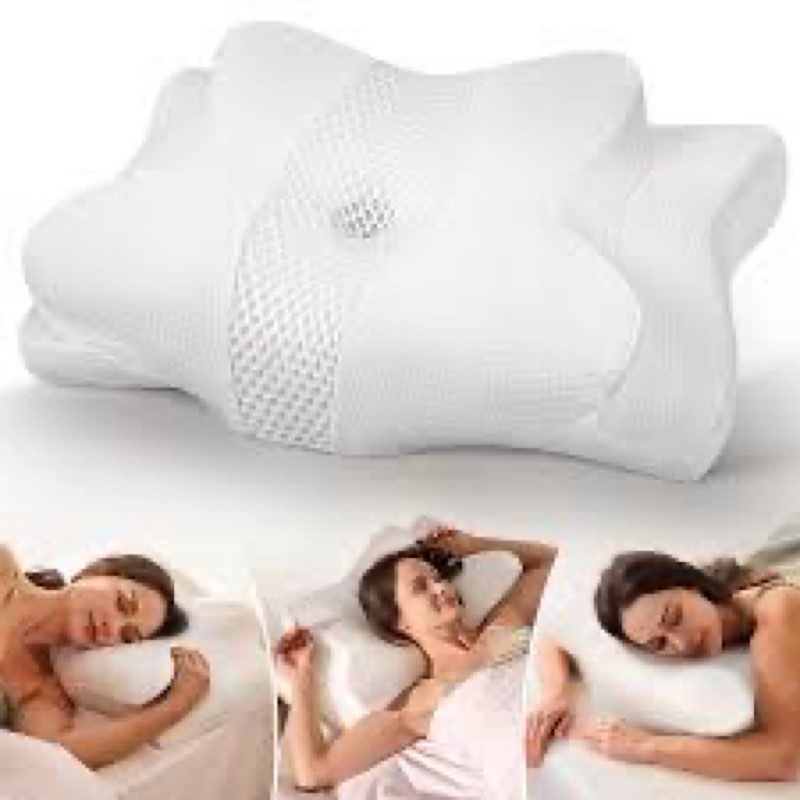 Cozyplayer Cervical Memory Foam Pillow Healthy Sleep, Better Life