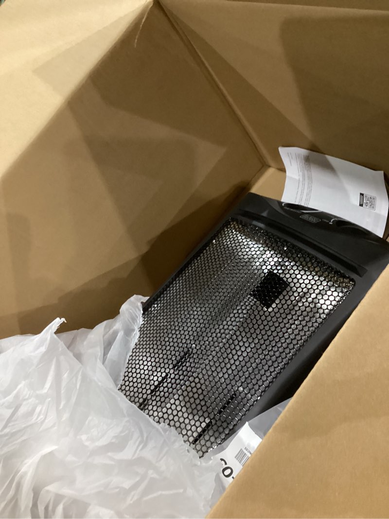Condition photo showing Good Condition for BLACK+DECKER Infrared Radiant Quartz Tower Heater, 1500W Space Heater with Adjustable Thermostat, Portable Heater with 2 Settings, Personal Heater for Home and Office, BHTI06, Black Infrared Quartz