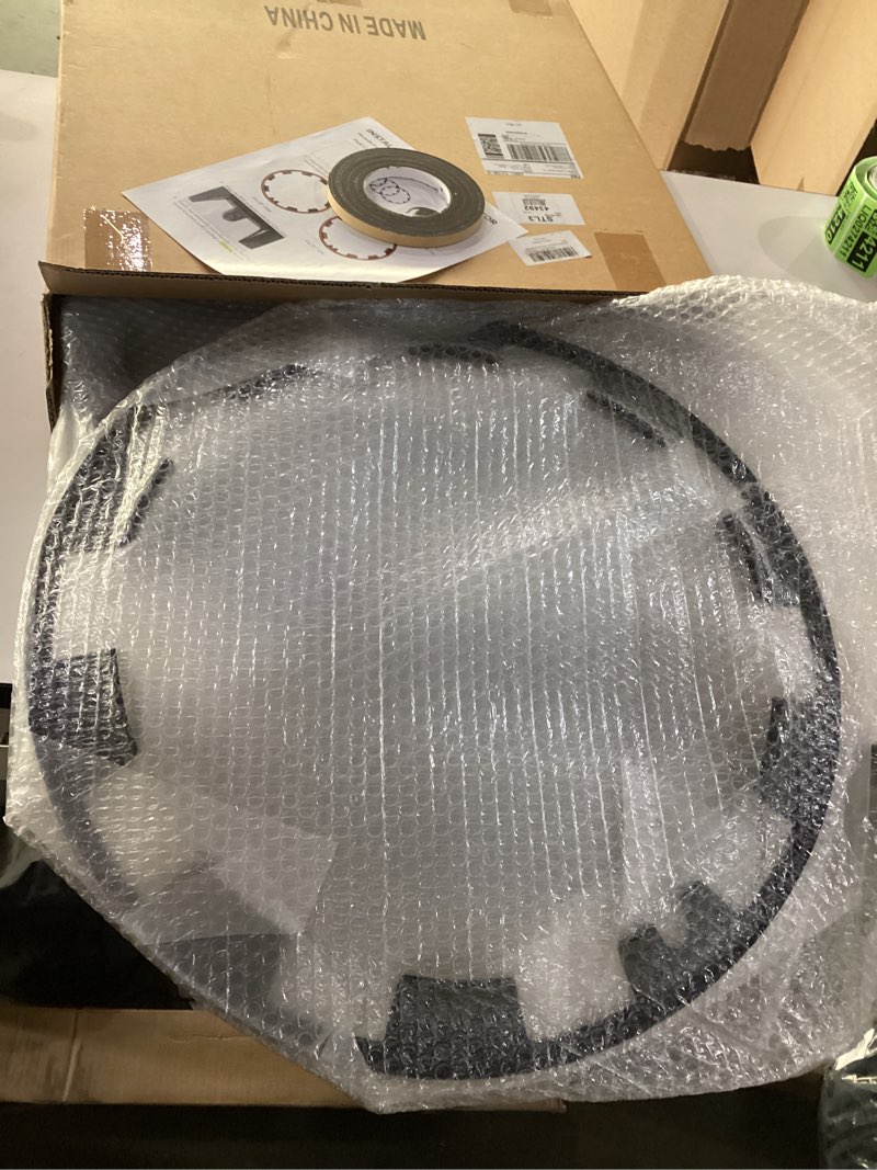 Condition photo showing New/Like New for 5 PCS Tire Trim Rings, Fit Tesla Model Y 2017-2024 20 Inch Wheel Rim Protector Rim Guard Rim Hubcaps Cover Tire Trim Rings, Wheel Rim Protection Accessories 5PCS Black 20 Inch