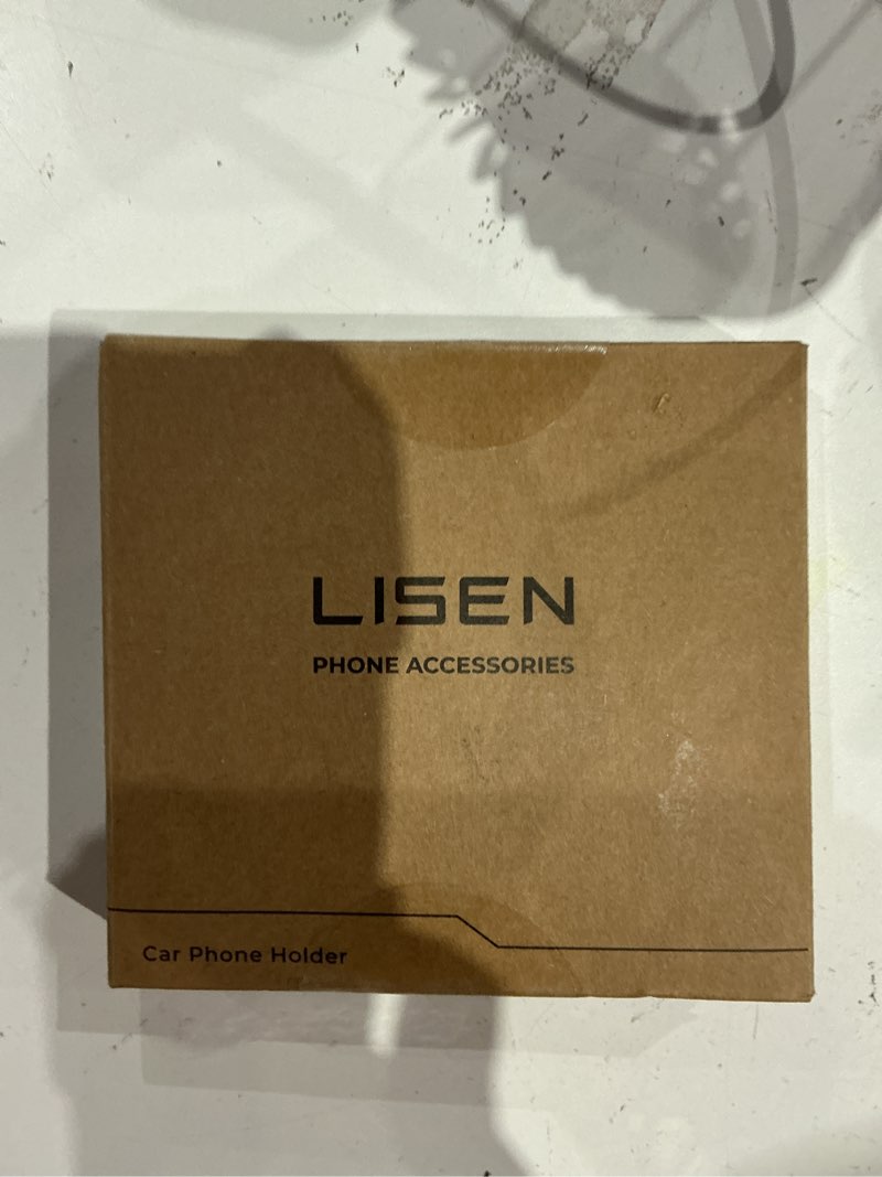 Condition photo showing As Is for lisen for magsafe car mount for iphone 17 pro max [24 strong magnets] classic magnetic phone holder for car dashboard magnet phone mount car cell phone holder for iphone 17 pro max air 16 15 14 13 12 driver setup black