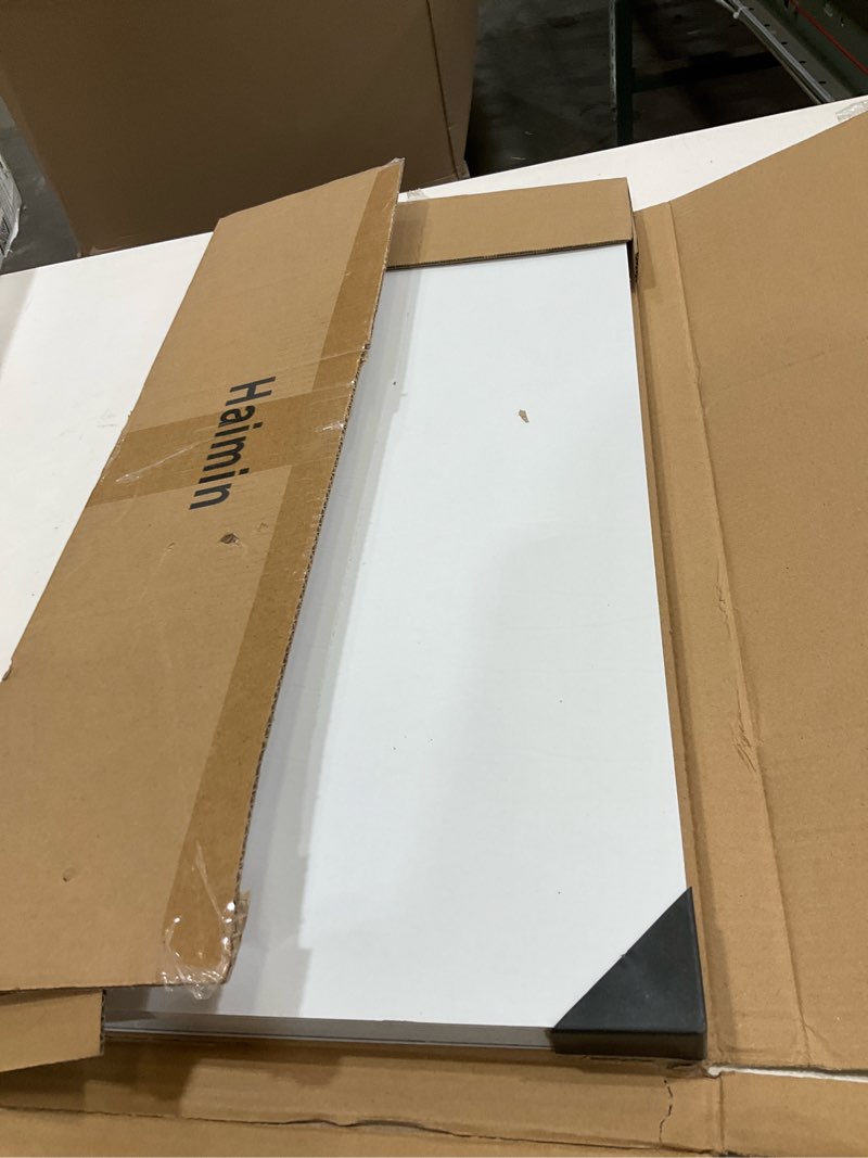 Condition photo showing Good Condition for Haimin Wall Panels Peel and Stick 10 Pieces 23.6x11.8in (19.4 Sq. Ft. Coverage) Lightweight Backsplash Marble Look Tile (not Real Marble) Ideal for Kitchen Bathrooms Living Rooms Bedrooms (Gray-YSH)