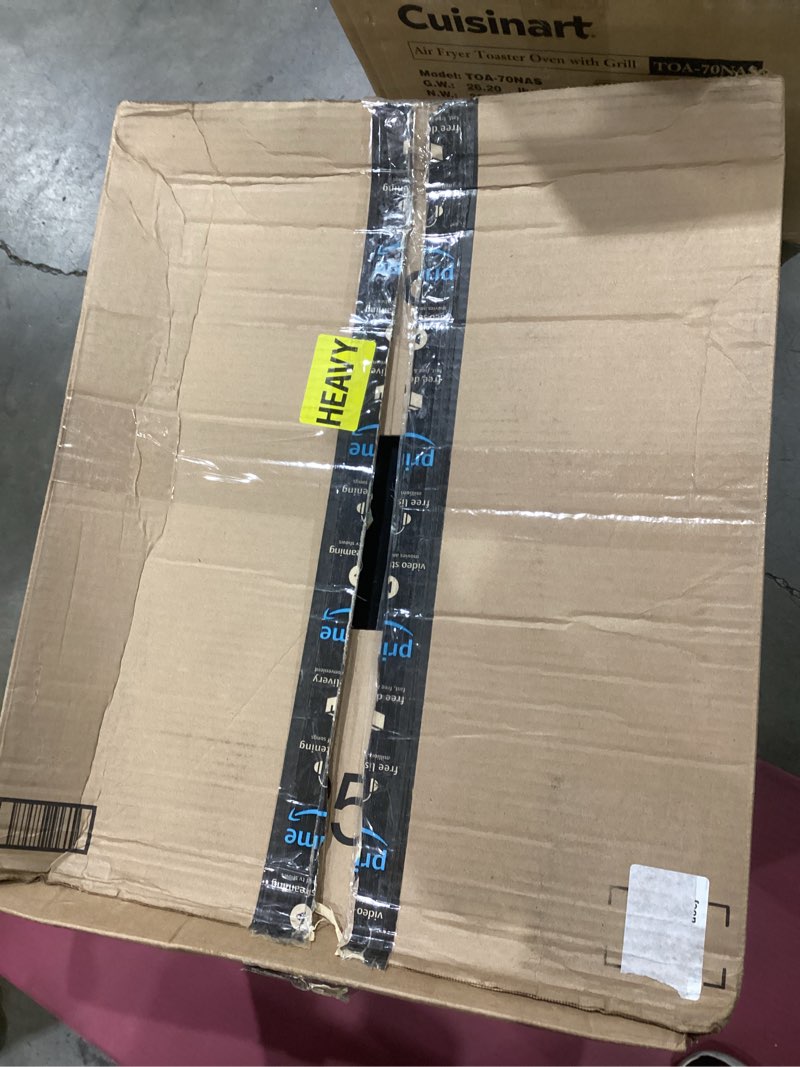 Condition photo showing As Is for TOSHIBA ML-EM45P(BS) Countertop Microwave Oven with Smart Sensor and 13.6" Removable Position Memory Turntable, Sound On/Off Function, 1200W, 1.6 Cu.ft, Black Stainless Steel Sensor-1.6 Cu.Ft.