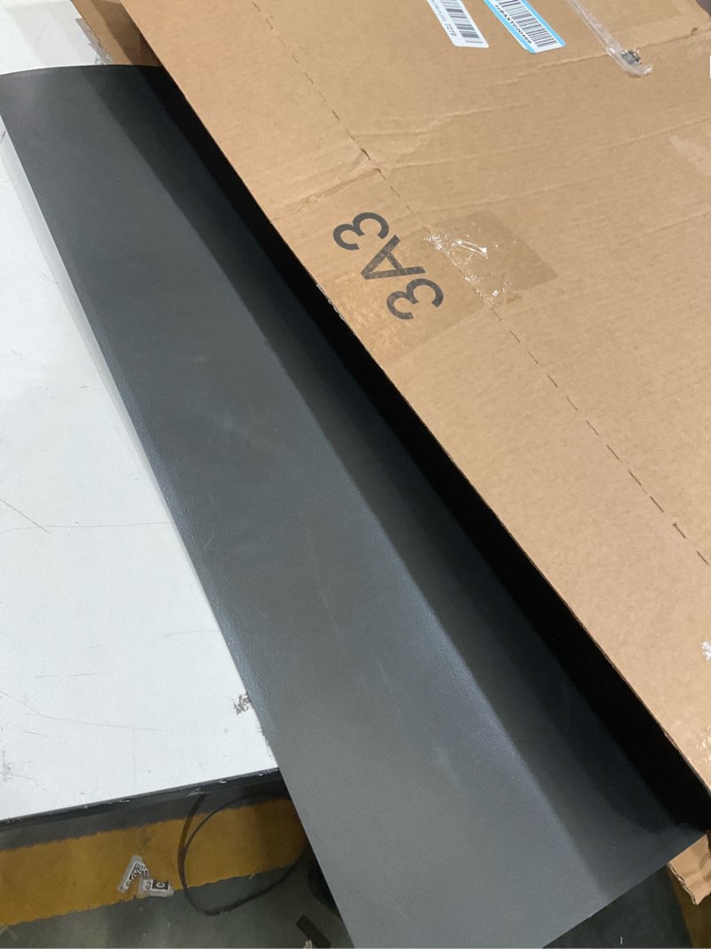 Condition photo showing Good Condition for durable contoured edge black desk pad 26" x 19" - non-slip, glare-free desk mat surface for an organized and protected workstation, desk mat for desktop, large