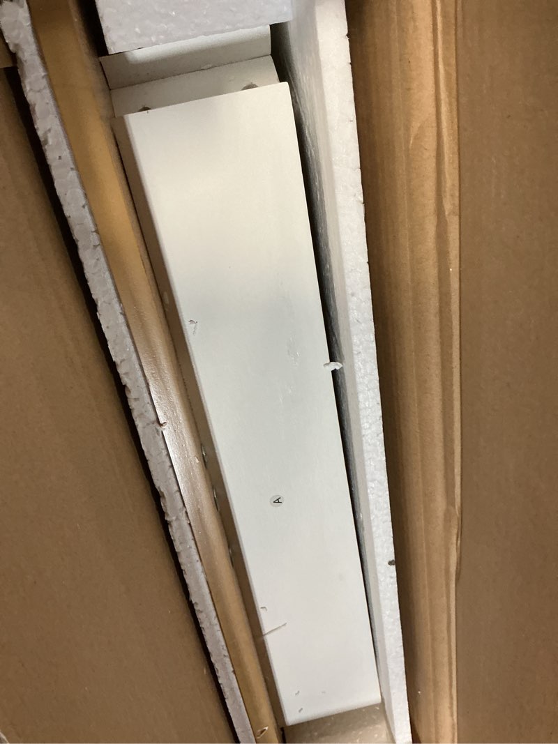 Condition photo showing As Is for Melissa & Doug Wooden Square Table – Kids Furniture for Playroom (Natural/White)