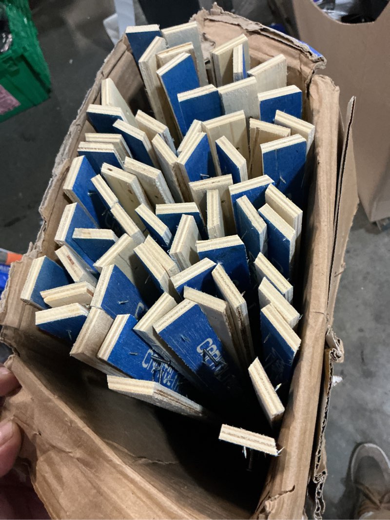 Condition photo showing As Is for capitol 1-in w x 48-in l extra-wide carpet tack strip 100 -pack