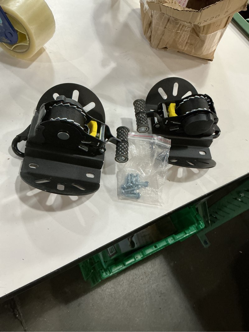 Condition photo showing Good Condition for retractable f150 ratchet straps compatible with ford 2015-2026, boxlink retracting truck bed mounted ratcheting tie down rad strap f 150 accessories (2 pack) 2015-2026 ford f150 compatibility