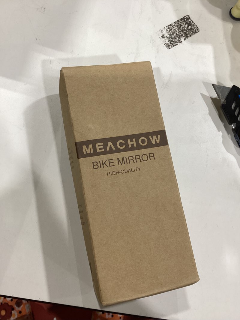 Condition photo showing Good Condition for MEACHOW New Bar End Bike Mirror, Crystal UHD Automotive Grade Glass Lens E-Bike Mirrors, Scratch Resistant, Safe Rearview Mirrors, (Silver Left Side) ME-022LS