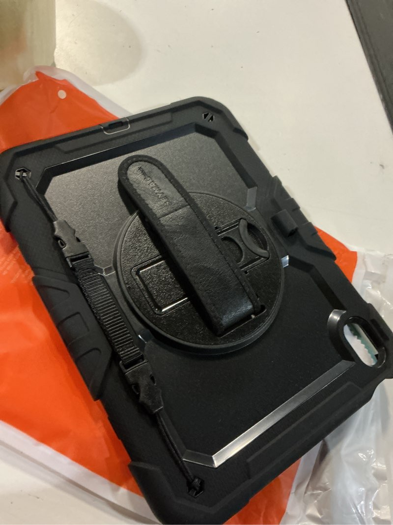 Condition photo showing Good Condition for seymac stock case for ipad (a16) 11th/10th generation 11''/10.9'' 2025/2022, full-body drop protection case with screen protector &360° rotate hand strap/stand, black black case for ipad (a16) 11th/10th generation 11/10.9''
