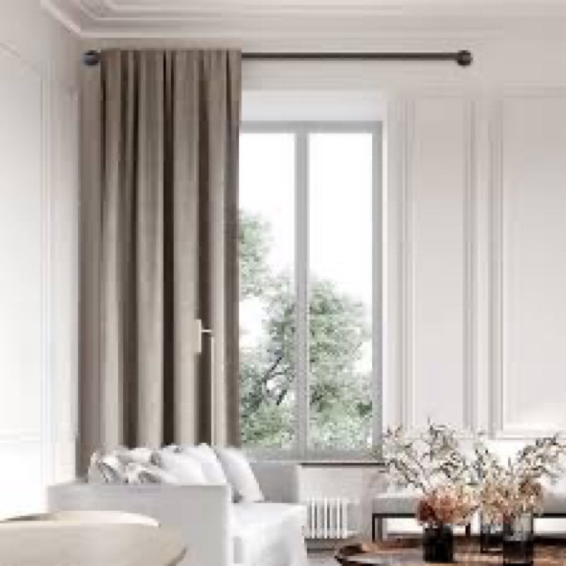 Assorted Curtain rods Shower