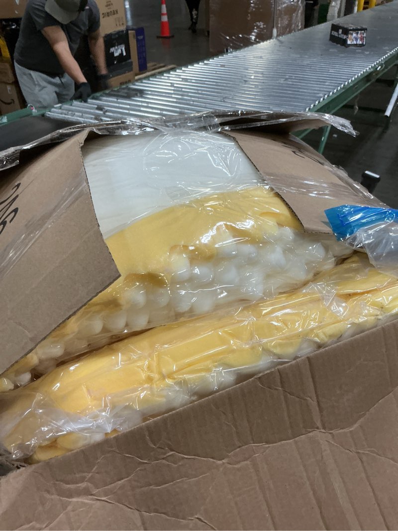 Condition photo showing Good Condition for INVENHO Foldable Human Dog Bed, Orthopedic Egg-Crate Memory Foam Human Sized Dog Bed for Adult with Washable Removable Cover & Nonskid Bottom 72"x 44"x 10" Brown