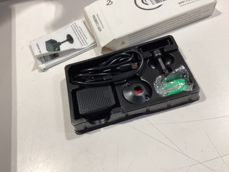 Condition photo showing Good Condition for 4k hd indoor camera for indoor security with app control motion detection & night vision wireless wifi rechargeable pet camera for home/office phone app control & real-time alerts