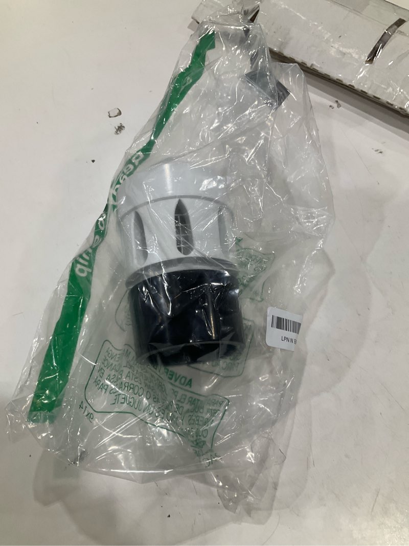 Condition photo showing New/Like New for oatey 39221 air admittance valve with straight abs schedule 40 adapter sure-vent 3 in. x 3 in.160 branch, 72 stack dfu capacity
