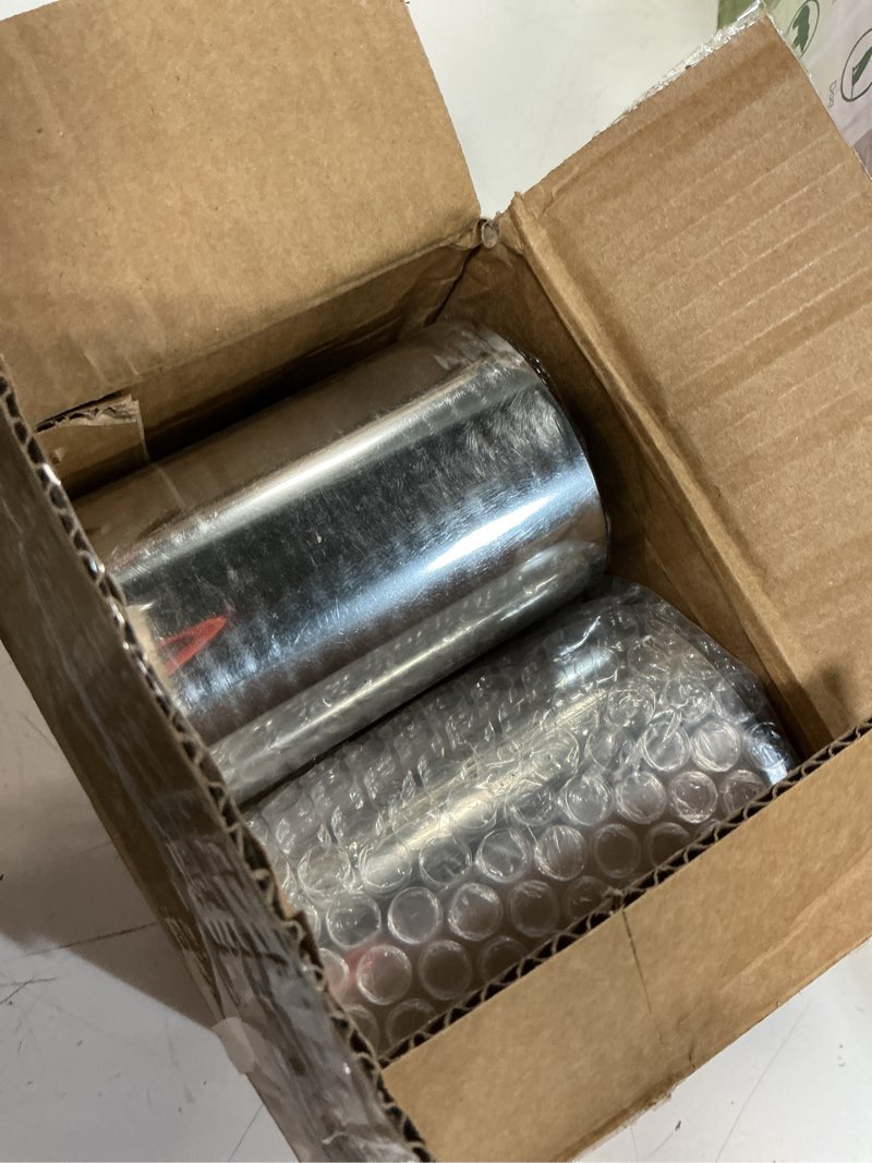 Condition photo showing Good Condition for 2 rolls resin enhanced wax ribbon 4.33" x 1476' – 1" core thermal transfer ribbon for barcode labels, cso-ink outside, compatible with zebra, sato, datamax, tsc, godex, citizen 2 rolls 4.33" x 1476'