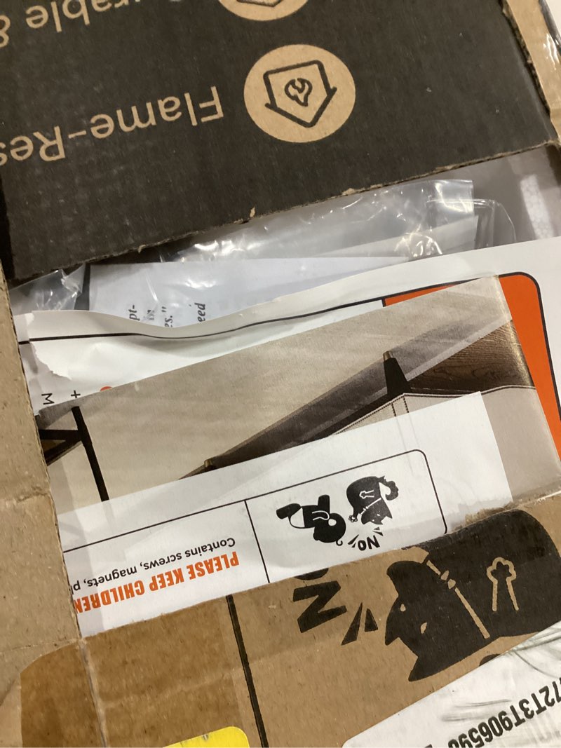 Condition photo showing New/Like New for addlon ceiling fans with lights, 42 inch low profile ceiling fan with light and remote control, flush mount, reversible, 3cct, dimmable, quiet, white small ceiling fan for bedroom indoor/outdoor use 42 inch white
