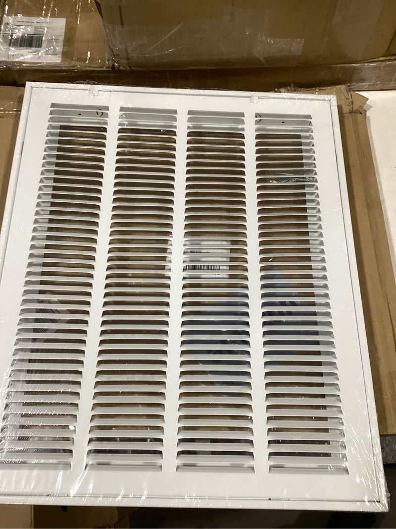 Condition photo showing New/Like New for 16x20 Return Air Grille [Duct Opening Size],Return Air Vent Cover for Wall Or Ceiling,Steel Return Air Filter Grilles Removable Face/Door for 1 Inch Filters (16"W x 20"H [Duct Opening])