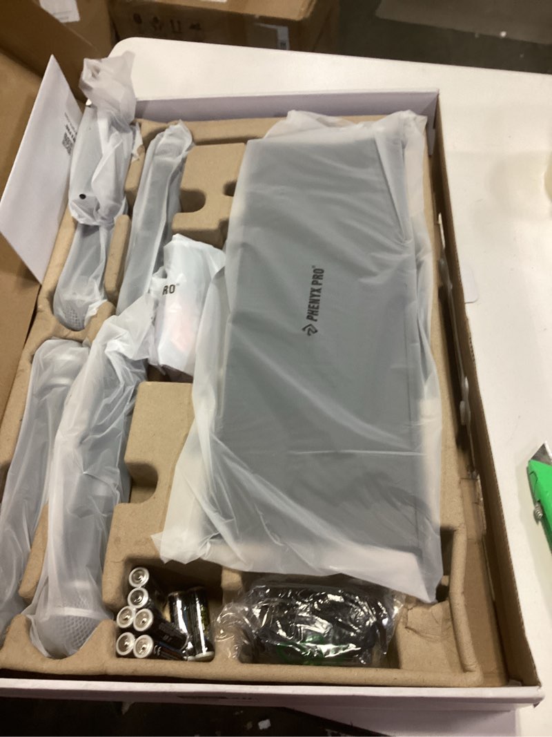 Condition photo showing As Is for Phenyx Pro Wireless Microphone System, 4-Channel UHF Wireless Mic, Fixed Frequency Metal Cordless Mic with 4 Handheld Dynamic Microphones, 260ft Range, Mics for Singing, Church(PTU-5000-4H)