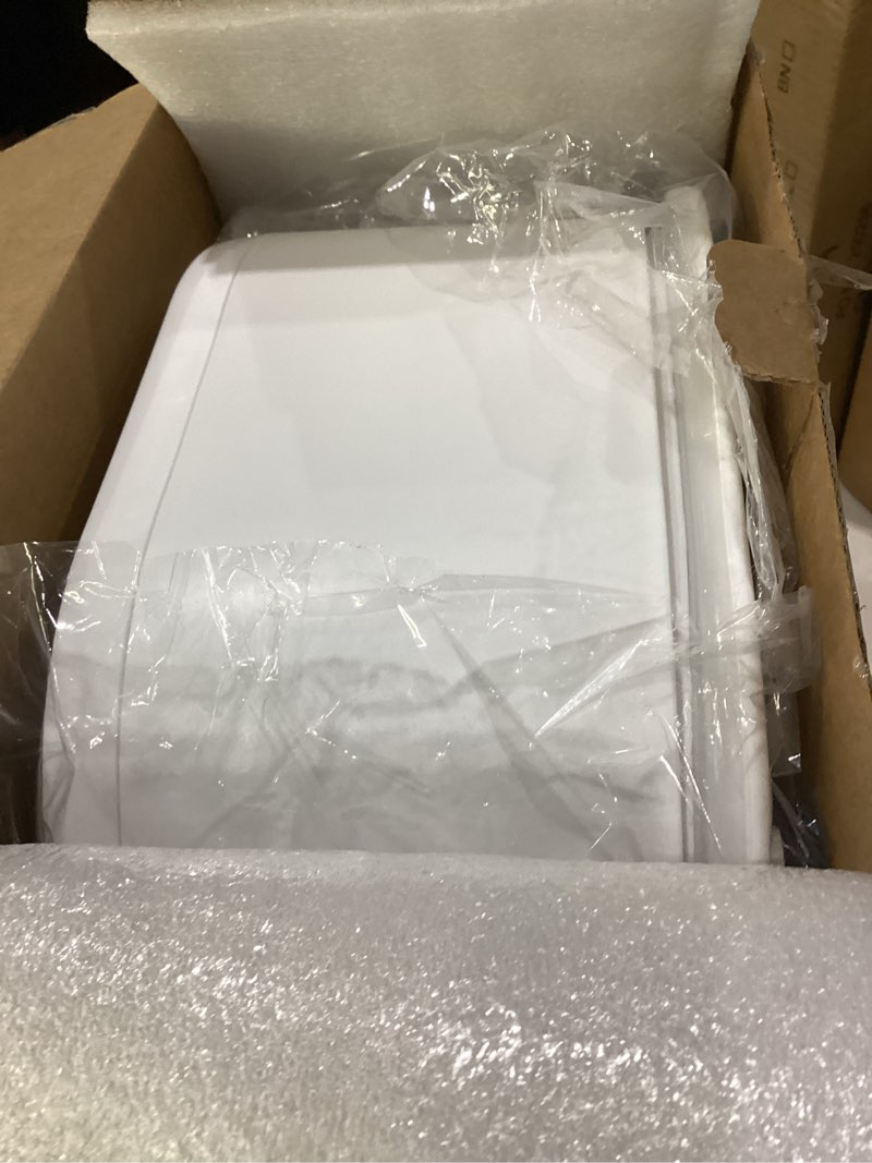 Condition photo showing As Is for used not tested foldable towel warmer 27l,retractable portable towel warmers bucket, time setting & auto shut-off, 3 heat levels with lighting,heats towels/robes/blankets, ideal for bathroom