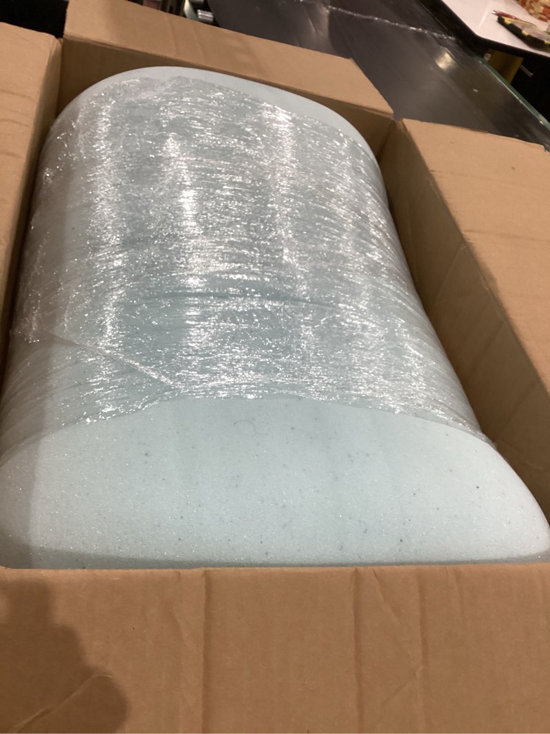 Condition photo showing As Is for LUCID 2 Inch Zoned Gel Memory Foam Mattress Topper, King 2 Inch King Gel