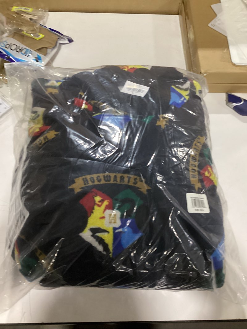 Condition photo showing Good Condition for Adult Unisex Harry Potter Hogwarts Oversized Hoodie-OSFA