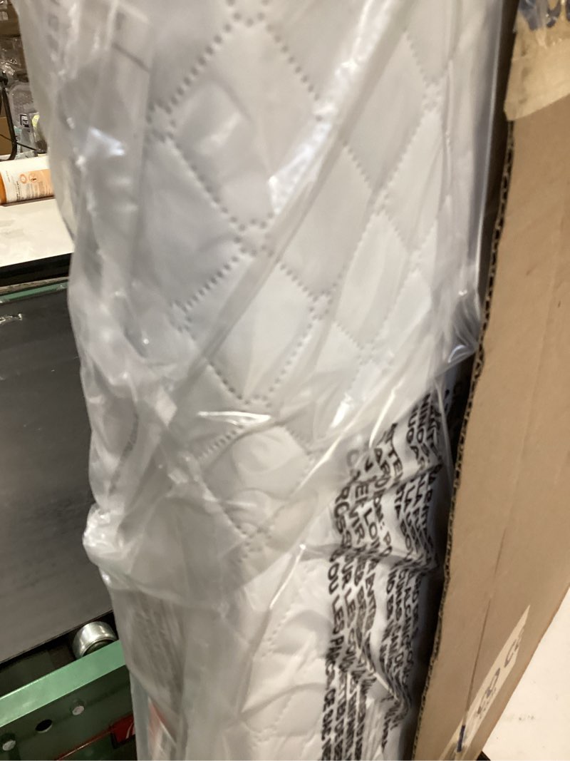 Condition photo showing Good Condition for dream on me holly 2-in-1 mini crib mattress, dual-sided infant & toddler, waterproof cover, greenguard gold certified, 38” x 24” x 3”, fits mini & select portable cribs, not for playards