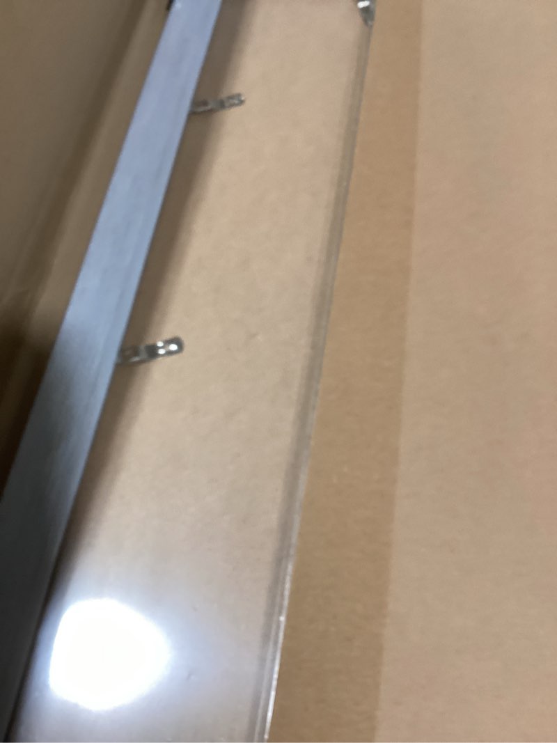 Condition photo showing New/Like New for 8x20 picture frame display 4 opening 4x6 picture frame collage,multi photo frame with mat,plexiglass,wall or tabletop decor,carbonized brown wood grain carbonized brown 8x20 - (4 open4x6?