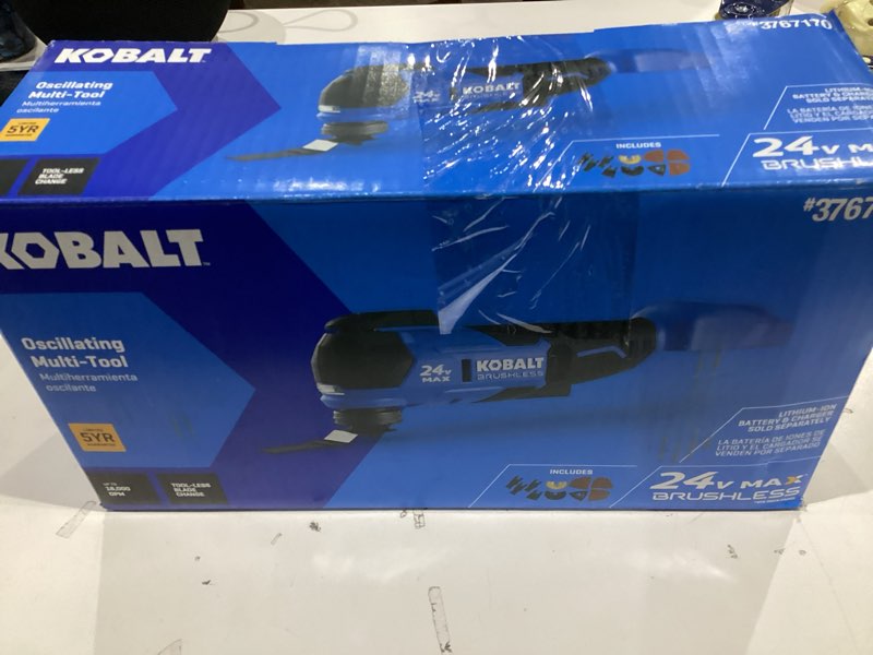 Condition photo showing As Is for oscillating multi -tool