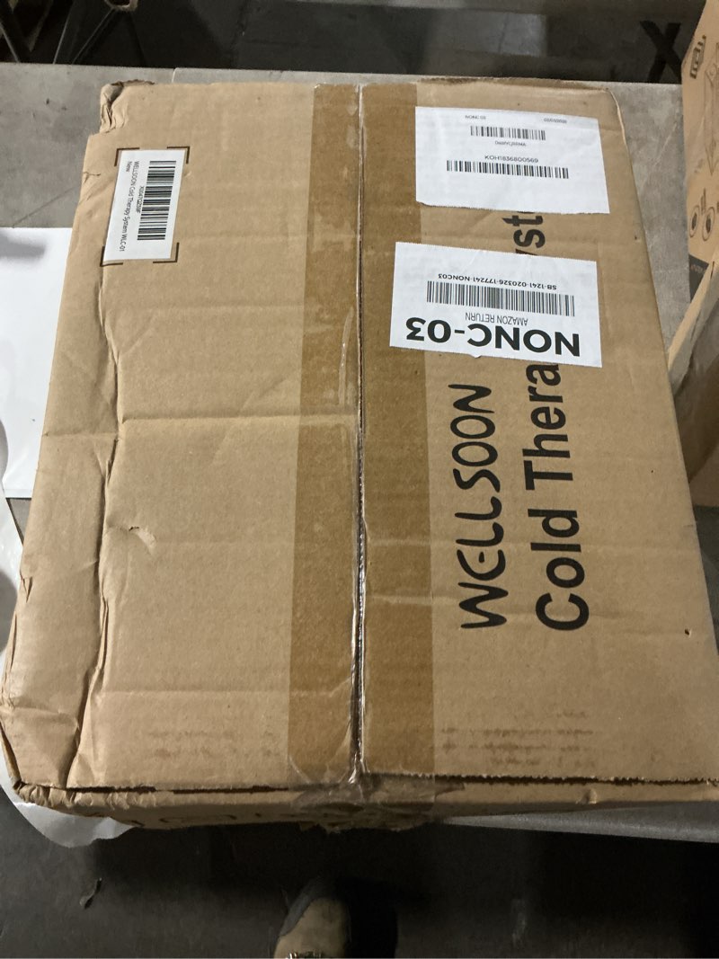 Condition photo showing Good Condition for Cold Therapy System, Cold Rush Therapy System, Quiet Ice Machine After Knee Surgery, Cryotherapy, with a Universal Pad for Knee, Elbow, Ankle, Shoulder and Lumbar.