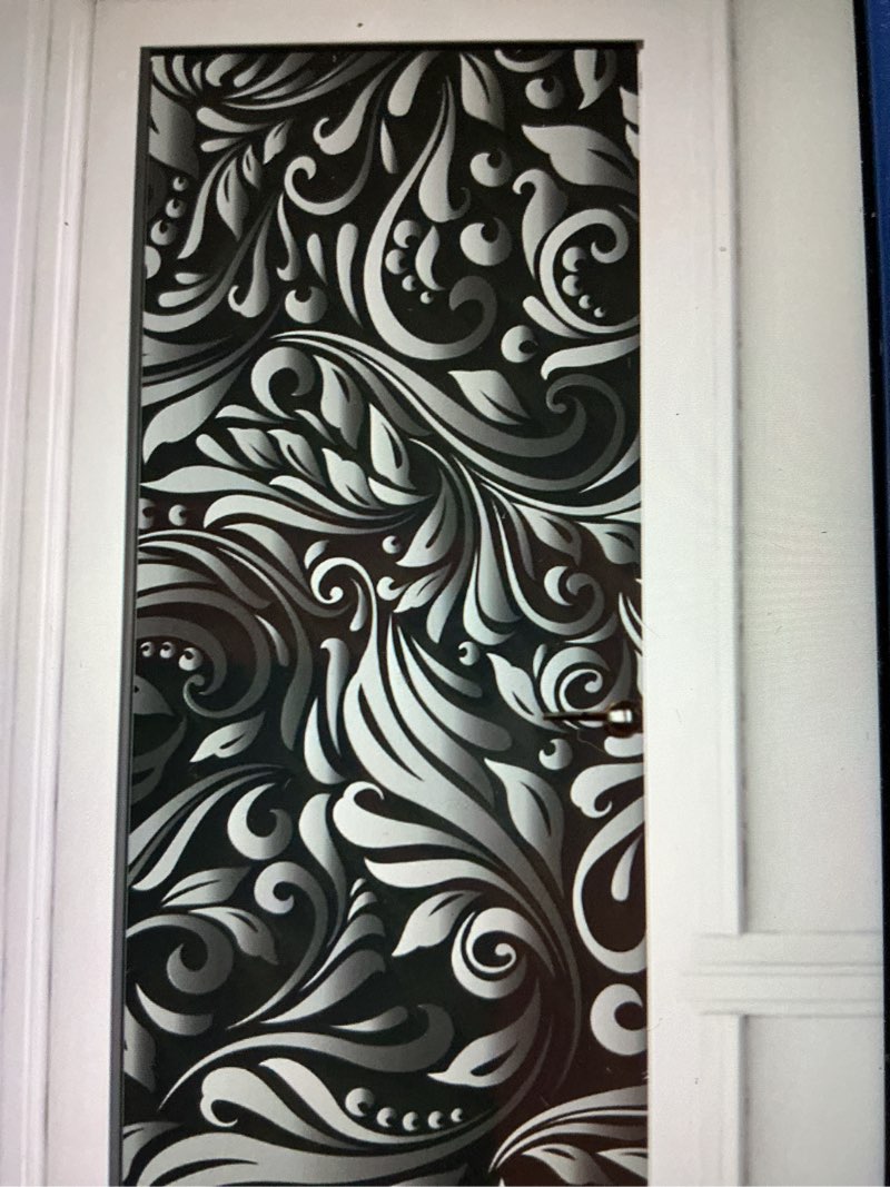 Funlife peel & stick door wallpaper mural decal for bedroom living room 