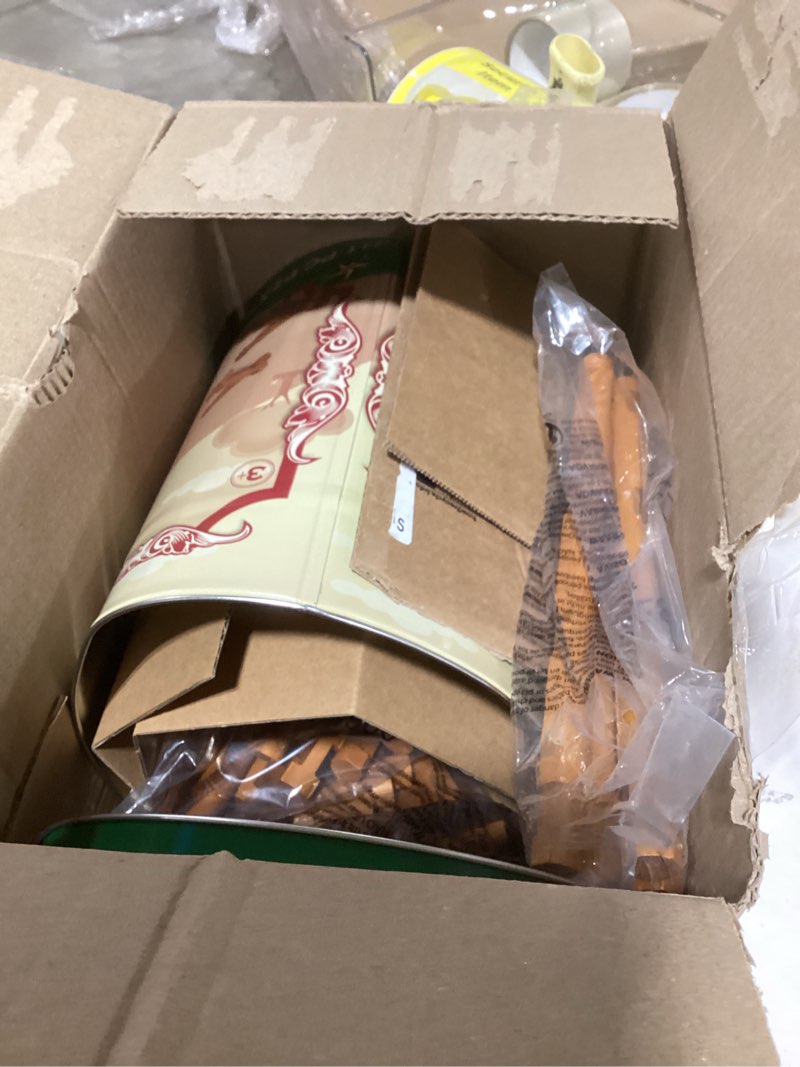 Condition photo showing Good Condition for Lincoln Logs 100th Anniversary Tin