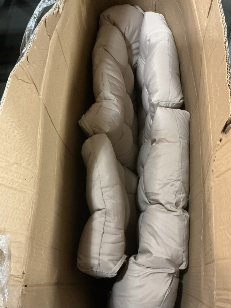 Condition photo showing Good Condition for FUNBERRY Adirondack Chair Cushions Set of 2, Thicken Comfy Cushions for Rocker Non Slip Fade Shield Waterproof High Back with Ties Brown 2 Pack