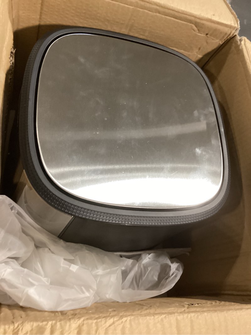 Condition photo showing Good Condition for Chefman Air Fryer 8 Qt | TurboFry® 4-in-1 with 450°F Hi-Fry Option for Crispier Results | Bake, Dehydrate, Frozen | XL Nonstick Dishwasher-Safe Basket | Stainless Steel