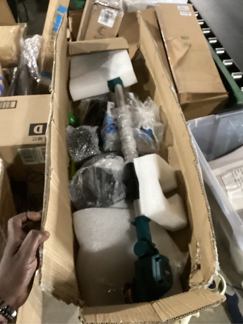 Condition photo showing Good Condition for similar to electric weed wacker cordless, with 2pcs 4000mah batteries, 21v cordless brush cutter, lightweight weed cordless eater battery powered, stringless grass trimmer, 3 types blades (green)