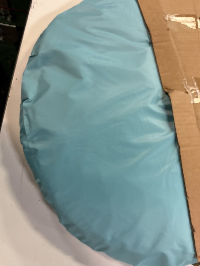 Condition photo showing Good Condition for tobtos upf 50+ pop up beach tent, easy set up beach umbrella, sun shelter for 2-3 people uv protection portable sunshade, baby canopy cabana, lightweight with carry bag blue for 2-3 person