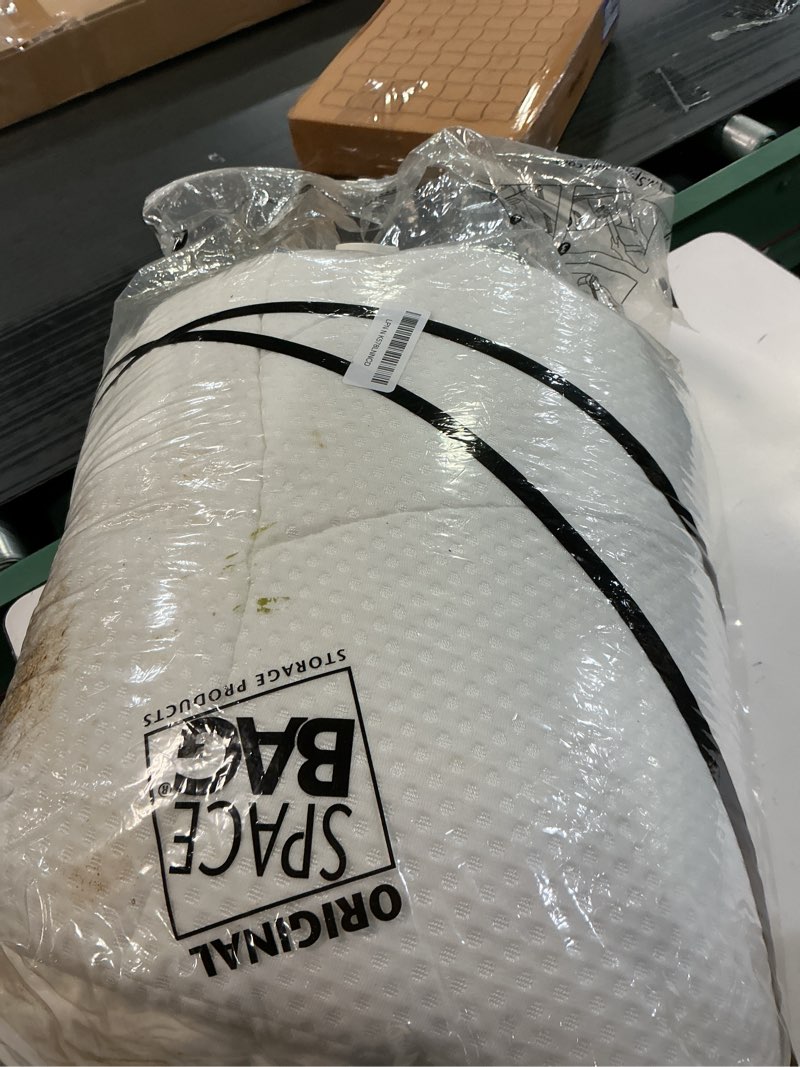 Condition photo showing As Is for BEDLORE Queen Mattress Topper, Extra Thick Tencel™ Blend Pillow Top Mattress Pad, Soft and Breathable Mattress Cover for Back Pain Relief, Deep Pocket Design Fits 6–18 Inches Mattresses(White) White Queen