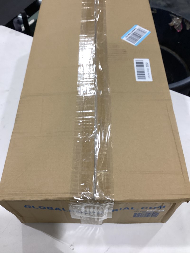 Condition photo showing As Is for Global Industrial Open Top Corrugated Bin Box, 4"W x 12"D x 4-1/2"H, White, Lot of 50